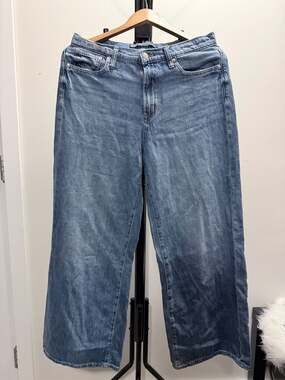 Gap High Rise Wide-Leg Denim Jeans Womenswear